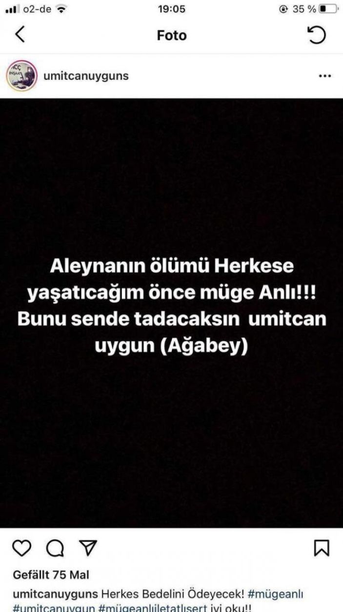 Ümitcan Uygun'un ağabeyi Müge Anlı'yı ölümle tehdit etti
