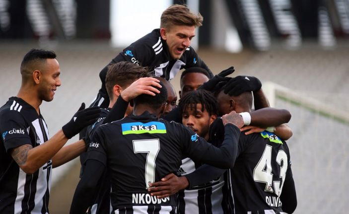 a Beşiktaş, Karagümrük'ü de farklı yendi