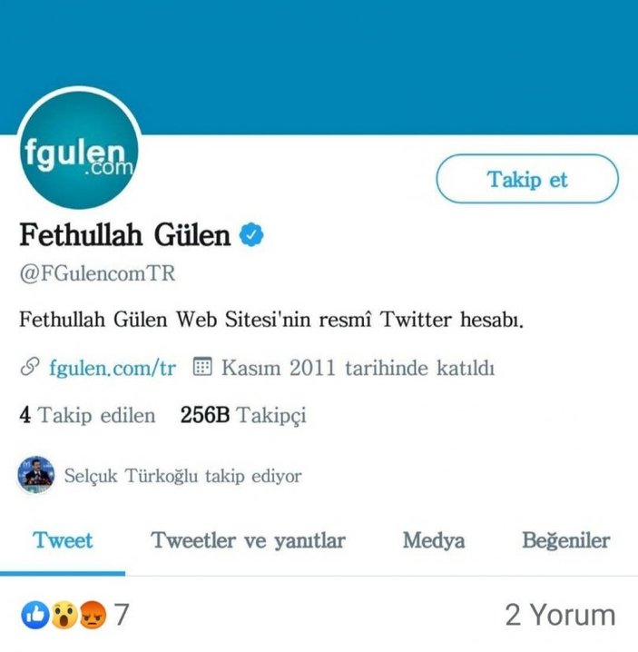 İYİ Partili Selçuk Türkoğlu, FETÖ elebaşı Fetullah Gülen'i takip etti