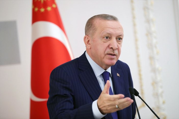 Cumhurbaşkanı Erdoğan, TÜGİK heyeti ile buluştu