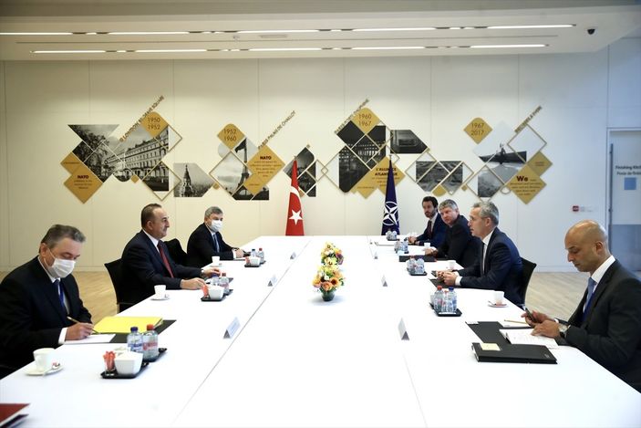 Mevlüt Çavuşoğlu, Jens Stoltenberg ile görüştü