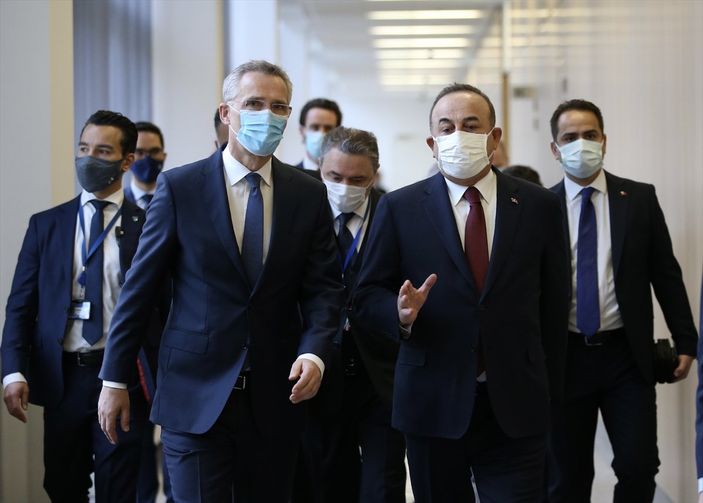 Mevlüt Çavuşoğlu, Jens Stoltenberg ile görüştü