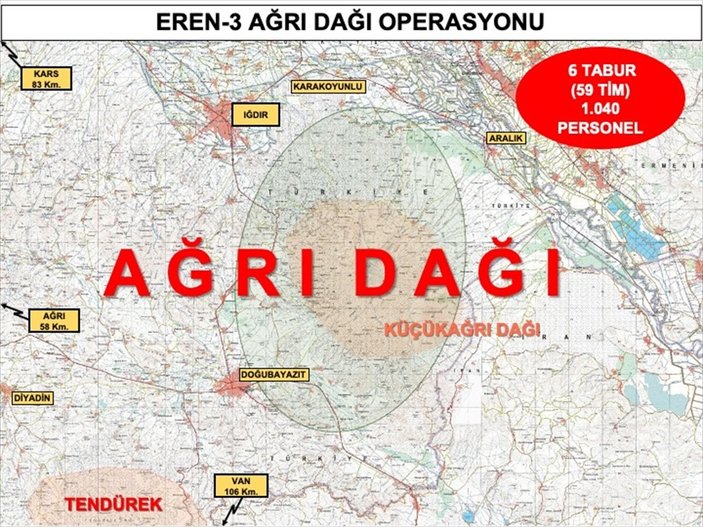 'Eren-3 Ağrı Dağı' operasyonu başladı