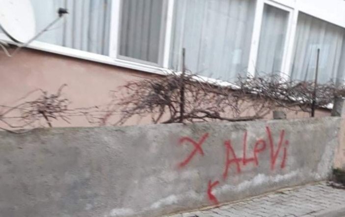 Yalova'da Alevi ailelere ait evler işaretlendi