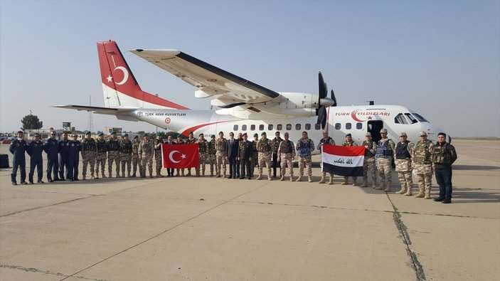 25 MSB personeli, NATO misyonu kapsamında Irak'a gitti