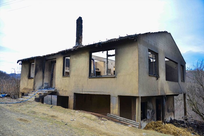 Ordu'da yanan kümesteki 400 tavuk telef oldu