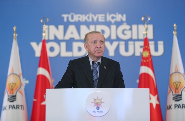 Cumhurbaşkanı Erdoğan, Erzurum-Ağrı ve Erzincan İl Kongreleri'nde konuştu