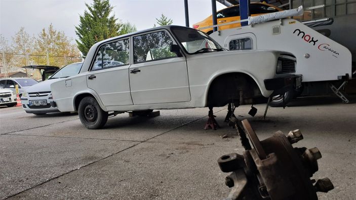 i Hurda otomobili trafiğe çıkardılar