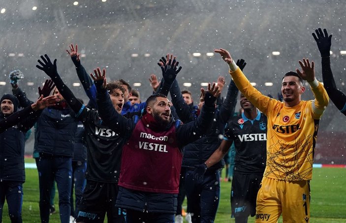Trabzonspor'da Süper Kupa sevinci