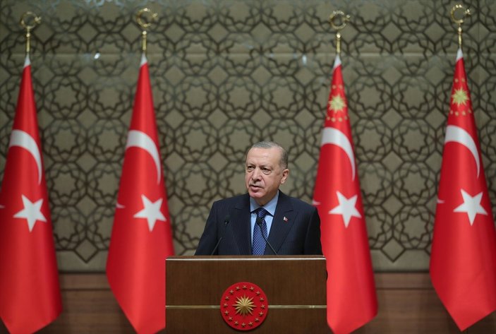Cumhurbaşkanı Erdoğan: Dünyada en çok aşı çalışması yürüten 3'üncü ülkeyiz
