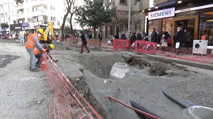 Trabzon’da altyapı kazısında bulunan sarnıcın sırrı çözüldü