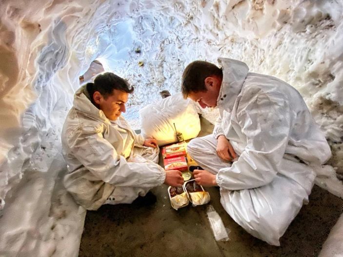 Komandoların Hakkari'deki eğitiminden kareler