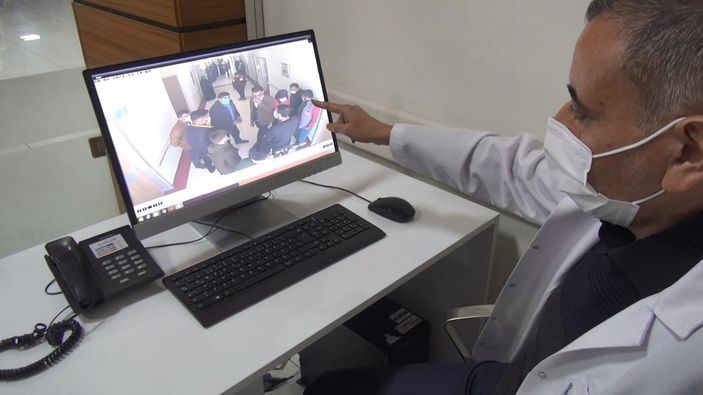 d Şanlıurfa’da güvenlik görevlisi hasta yakınlarından dayak yedi