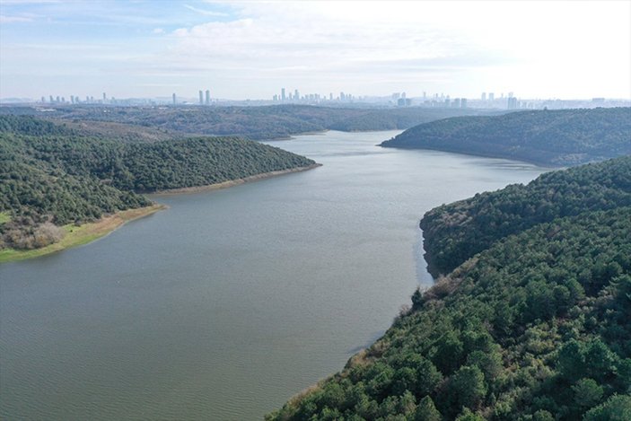 İstanbul'un barajlarındaki su seviyesi yüzde 38,29'a yükseldi