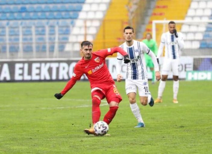Kayserispor son dakika golüyle Kasımpaşa'yı yendi