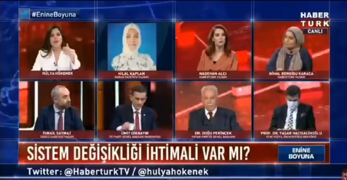 Hilal Kaplan’ın Habertürk hakkındaki sözleri Hülya Hökenek’i kızdırdı