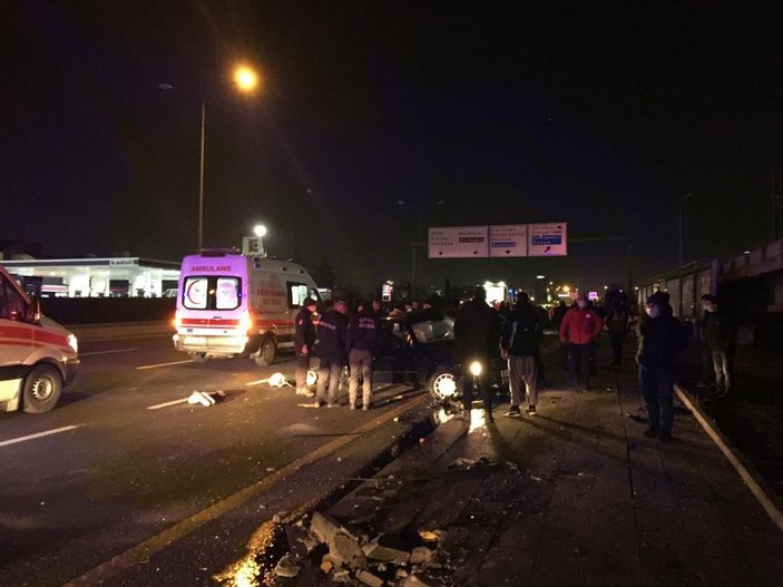 Ankara’da zincirleme kazada bir kişi öldü