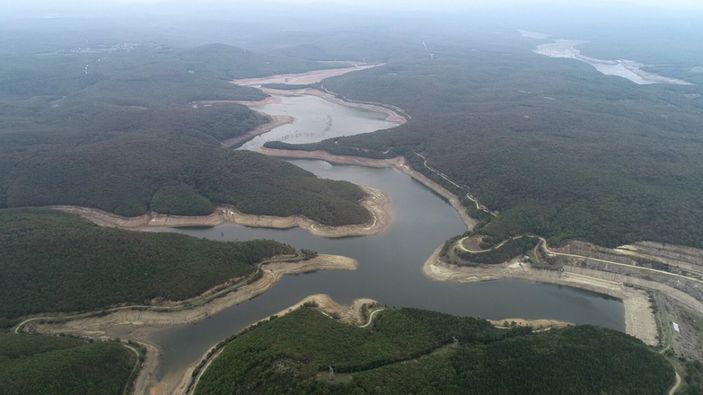 İstanbul barajlarındaki su seviyesi yüzde 40'ı geçti