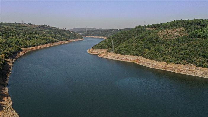İstanbul barajlarındaki su seviyesi yüzde 40'ı geçti