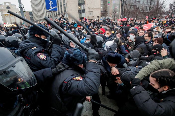 Rusya’da Navalnıy protestolarına katılanlar gözaltına alınacak