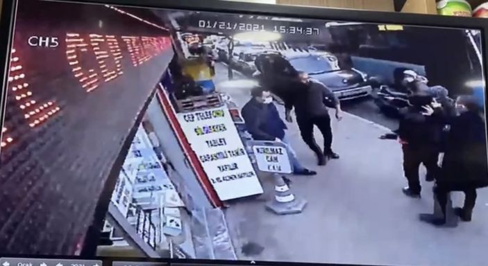 i Şişli'de çantadan 10 bin lira çalan yankesici, esnafa yakalandı