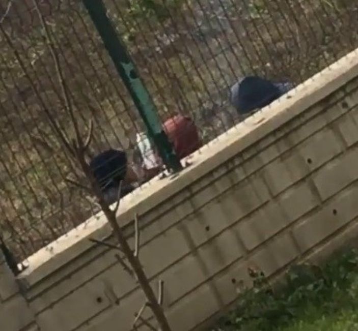 i Sakarya'da uyuşturucu kullanan çocuklar kamerada