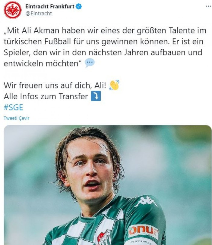 Ali Akman, Eintracht Frankurt'ta