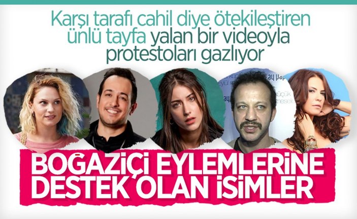 Gezi tayfası aşağı bakmayacağız diyor