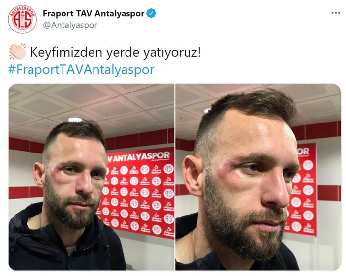 Antalyaspor'dan Sergen Yalçın'a yanıt: Keyfimizden yerde yatıyoruz