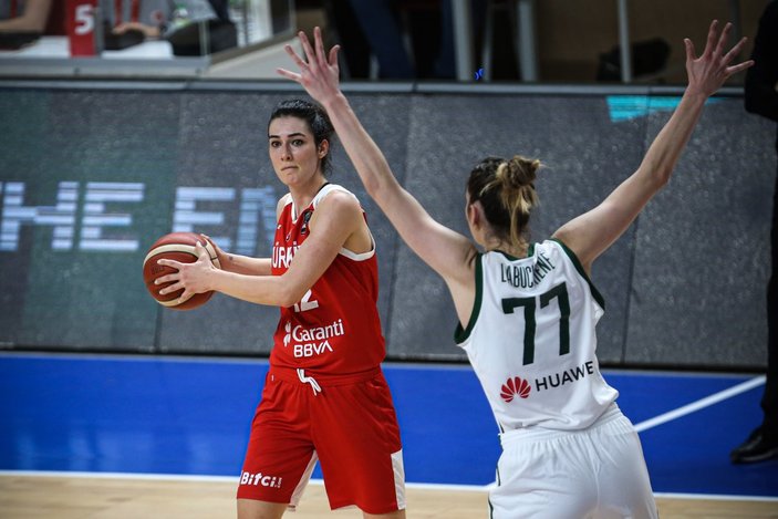 A Milli Kadın Basketbol Takımı, Avrupa'da 2.'liği garantiledi