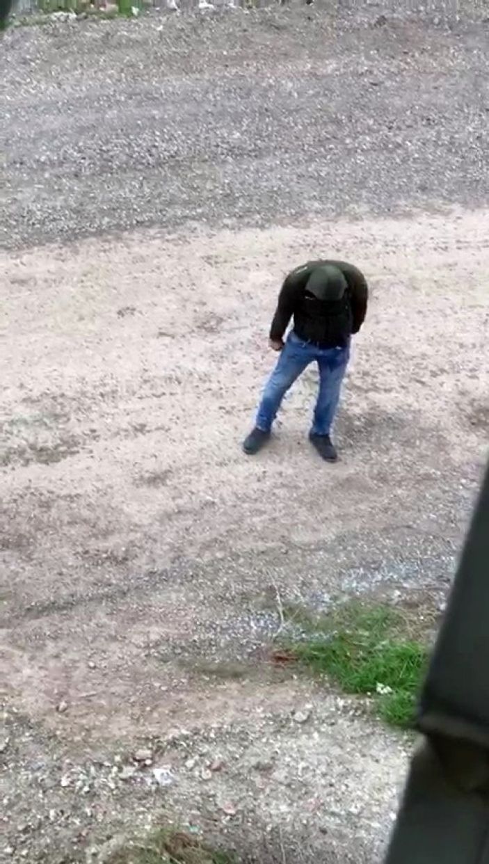 Sakarya'da bali çeken gencin içler acısı hali