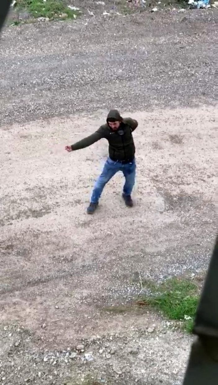 Sakarya'da bali çeken gencin içler acısı hali