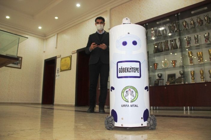 Şanlıurfalı öğrenciler, kandaki oksijeni ölçebilen Robot 'Göbeklitepe'yi' geliştirdi