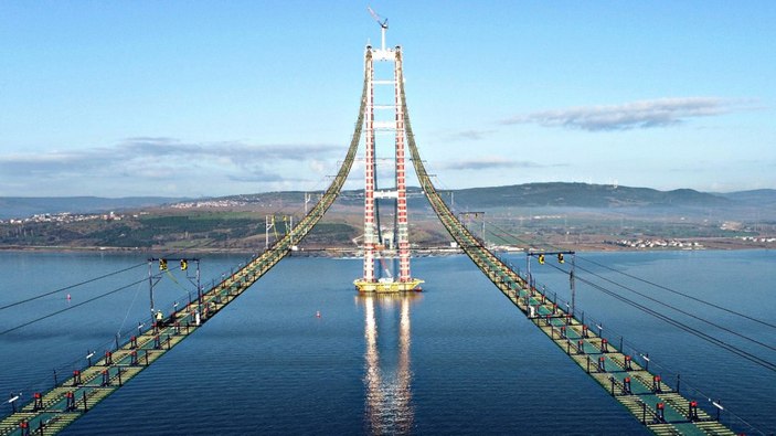 Adil Karaismailoğlu'nun 318 metre yükseklikten paylaşımı
