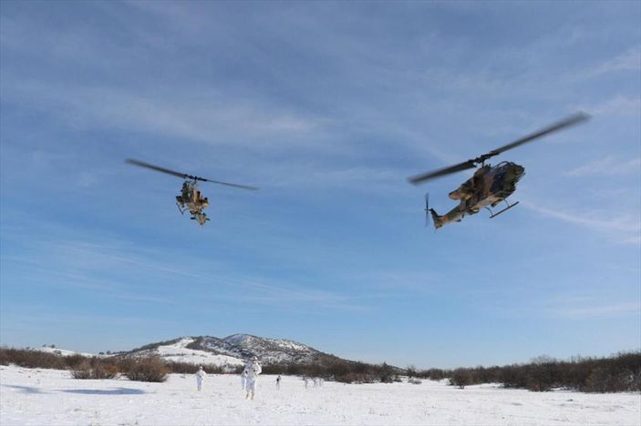 a Tunceli'de Eren-7 Mercan Munzur Operasyonu başladı