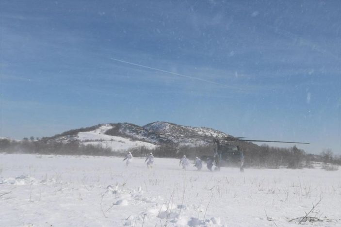a Tunceli'de Eren-7 Mercan Munzur Operasyonu başladı