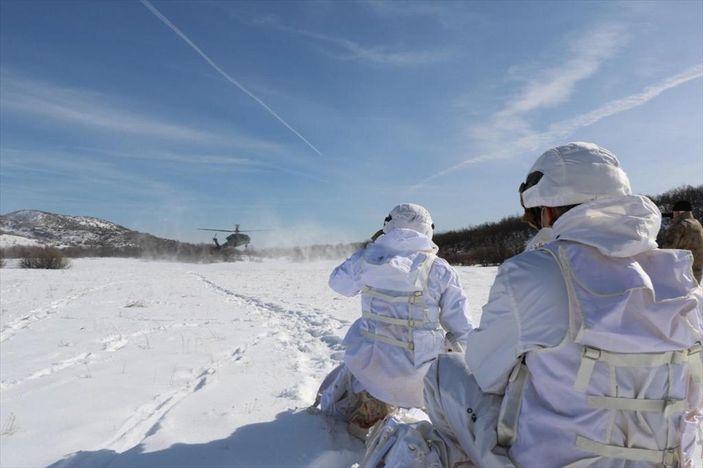 a Tunceli'de Eren-7 Mercan Munzur Operasyonu başladı