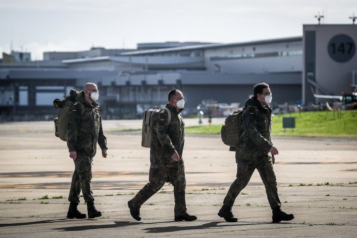 i Almanya'dan Portekiz'e tıbbi yardım