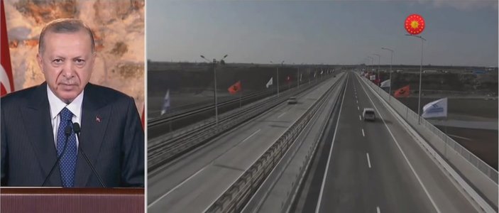 Cumhurbaşkanı Erdoğan, Tohma Köprüsü'nün açılışını yaptı