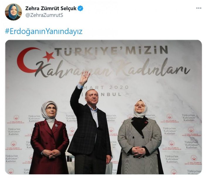 Cumhurbaşkanı Erdoğan'a destek tweet'leri 2 milyonu aştı