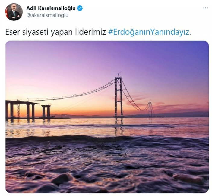 Cumhurbaşkanı Erdoğan'a destek tweet'leri 2 milyonu aştı