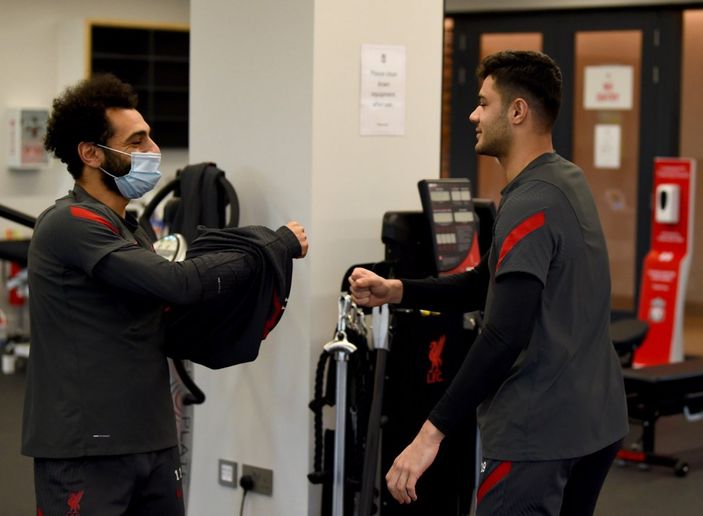 Ozan Kabak, Mohamed Salah ile tanıştı