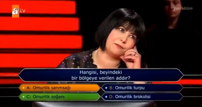 Kim Milyoner Olmak İster'de doktorun yanıtı dalga konusu oldu