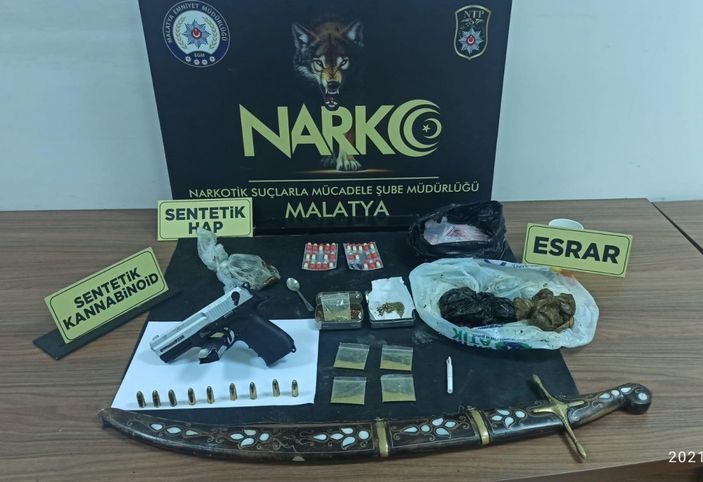 i Malatya'da 'torbacı' operasyonu: 3 tutuklama