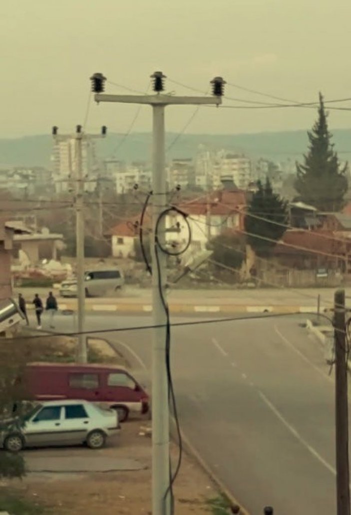 Antalya'da kısıtlamada drift yapan maganda kamerada