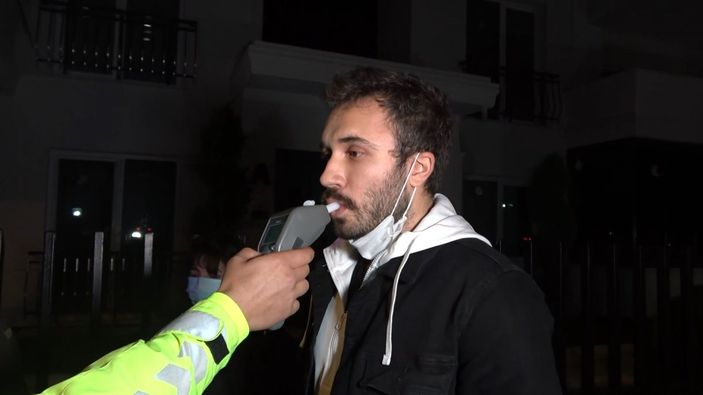 Bursa’da kısıtlamada alkollü araç kullanırken yakalandı