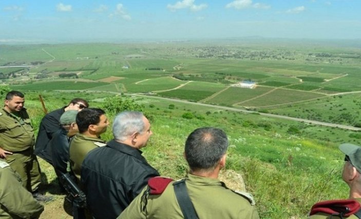 ABD yönetimi İsrail'in Golan'ı kontrol etmesini destekliyor