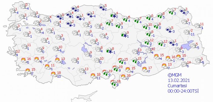 İstanbul'u yoğun kar yağışı bekliyor