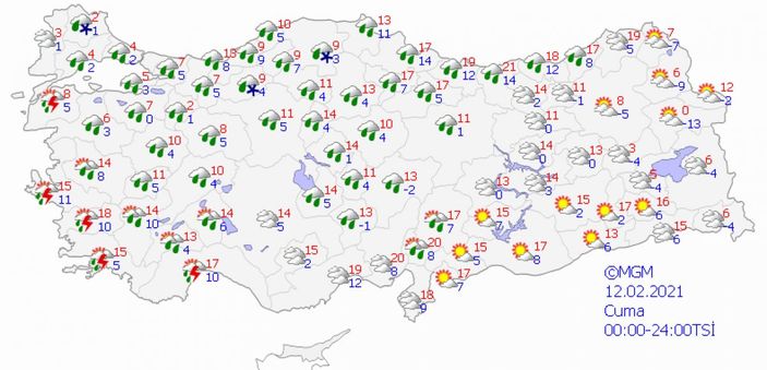 İstanbul'u yoğun kar yağışı bekliyor