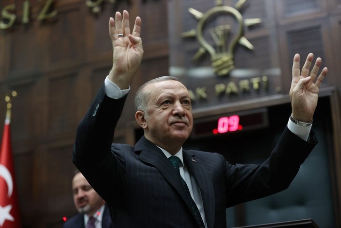 Cumhurbaşkanı Erdoğan, grup toplantısında konuştu